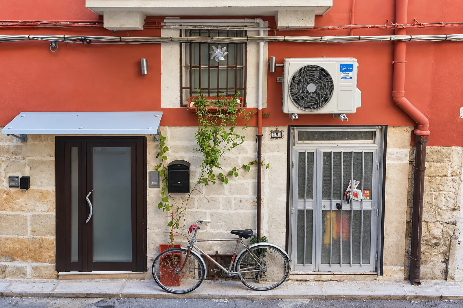 Il palazzetto del B&B in via Pistergola